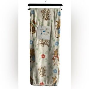 *New* Peter Rabbit Super Soft Plush Throw Blanket 50x70